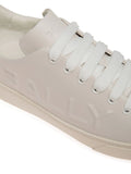 Bally Raise Logo-Embossed Leather Trainers