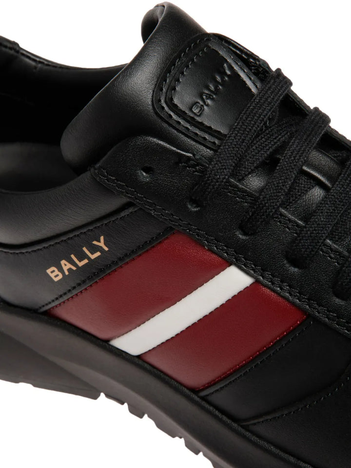 Bally Lace-Up Leather Sneakers