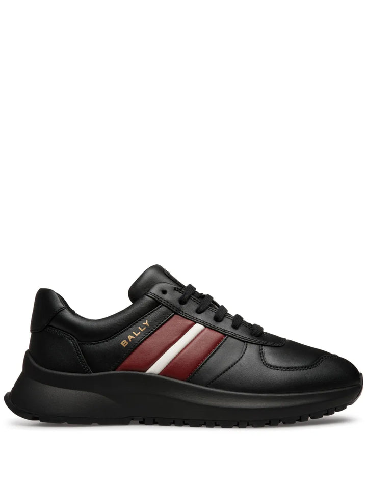 Bally Lace-Up Leather Sneakers