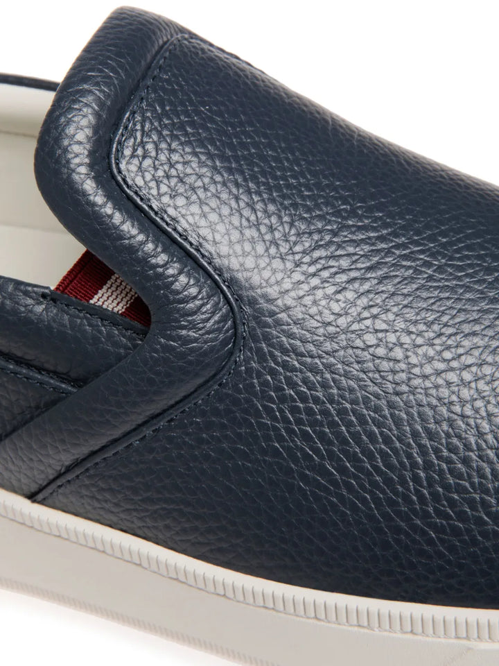 Bally Slip-On Leather Sneakers