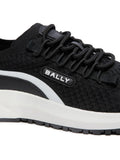 Bally Logo-Appliqu Mesh-Panelling Sneakers