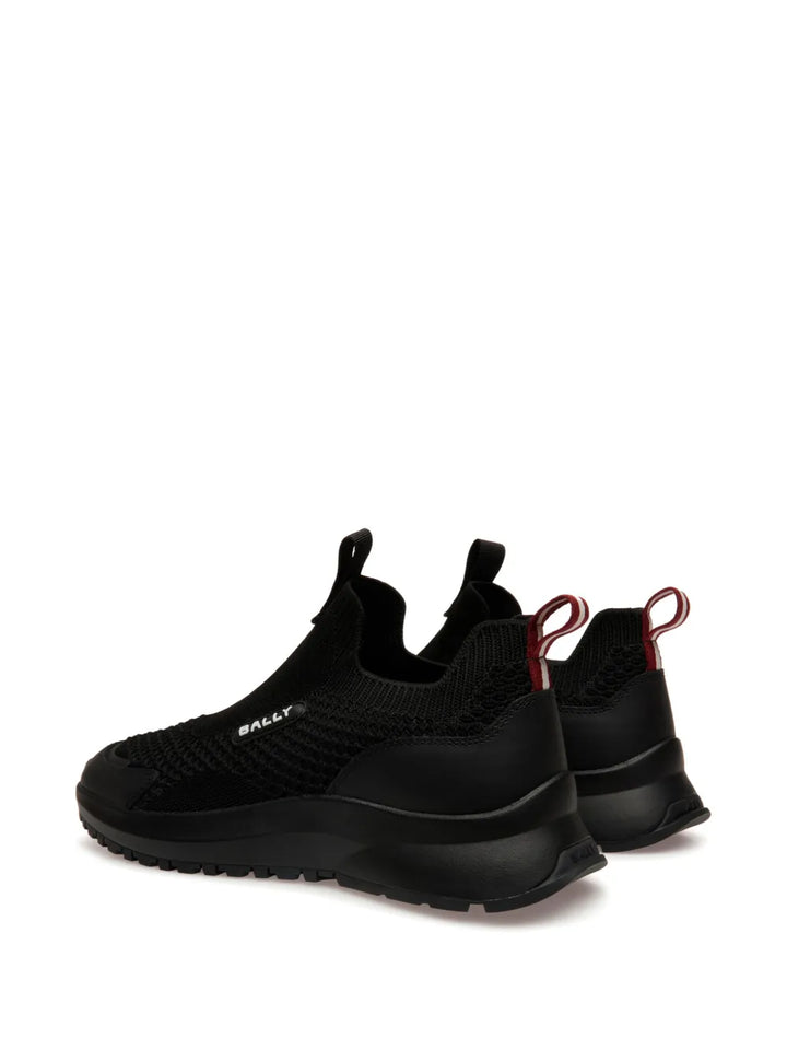 Bally Logo-Plaque Slip-On Sneakers