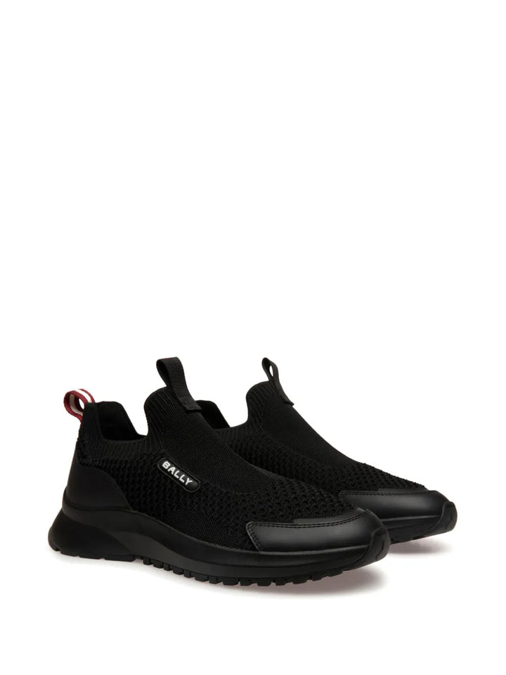 Bally Logo-Plaque Slip-On Sneakers