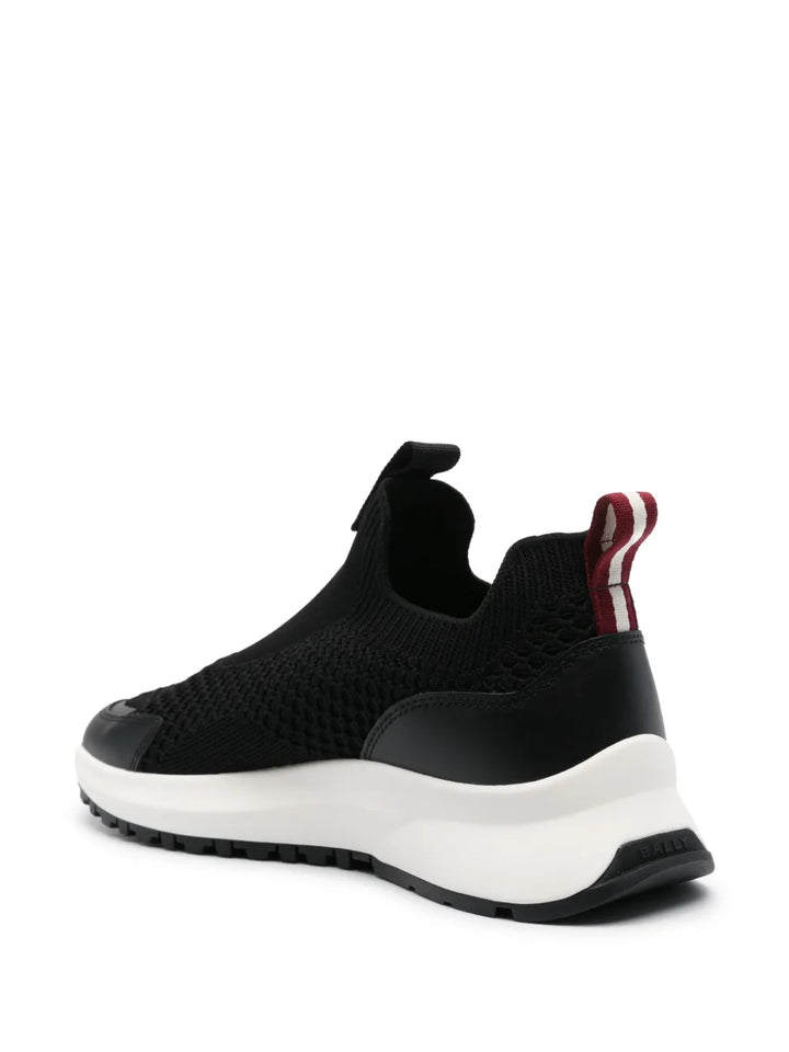 Bally Knitted-Upper Slip-On Sneakers