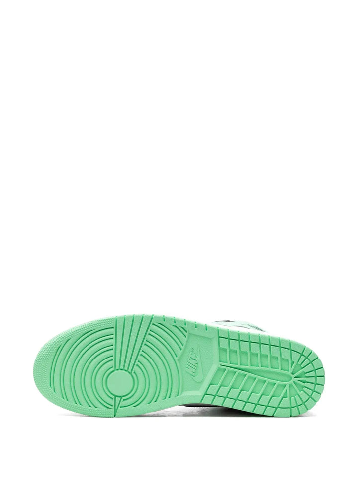 Air Jordan 1 Retro High Og Green Glow Sneakers