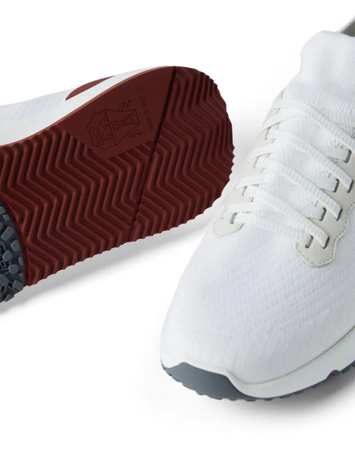 Brunello Cucinelli Knitted Low-Top Sneakers