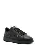 Bally Logo-Embossed Leather Sneakers