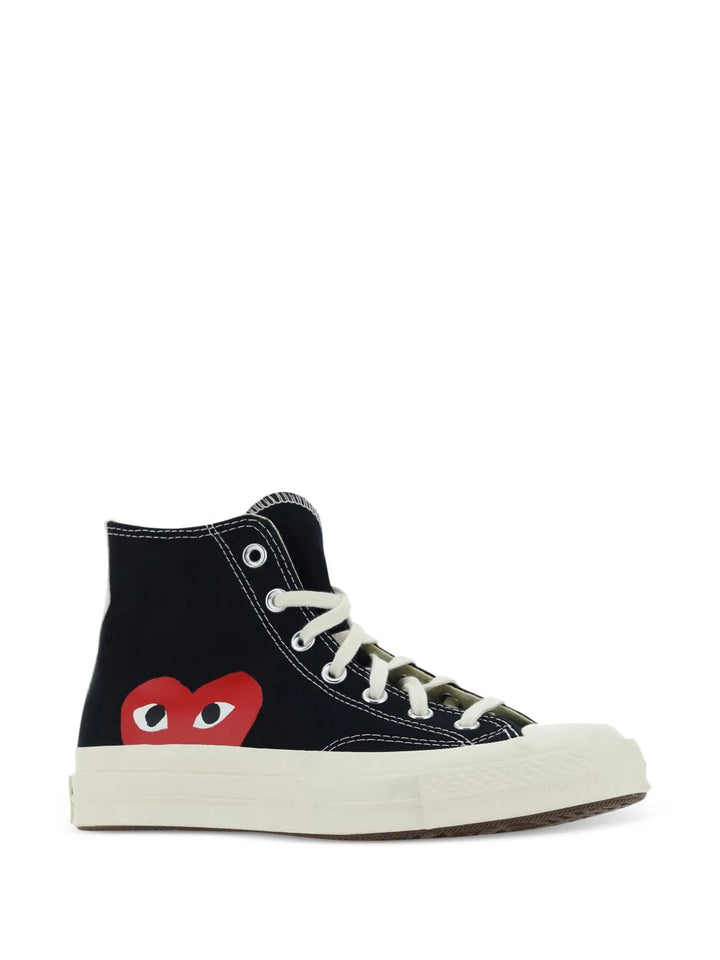 Comme Des Gar ns Play X Converse Big Heart Chuck 70 Sneakers