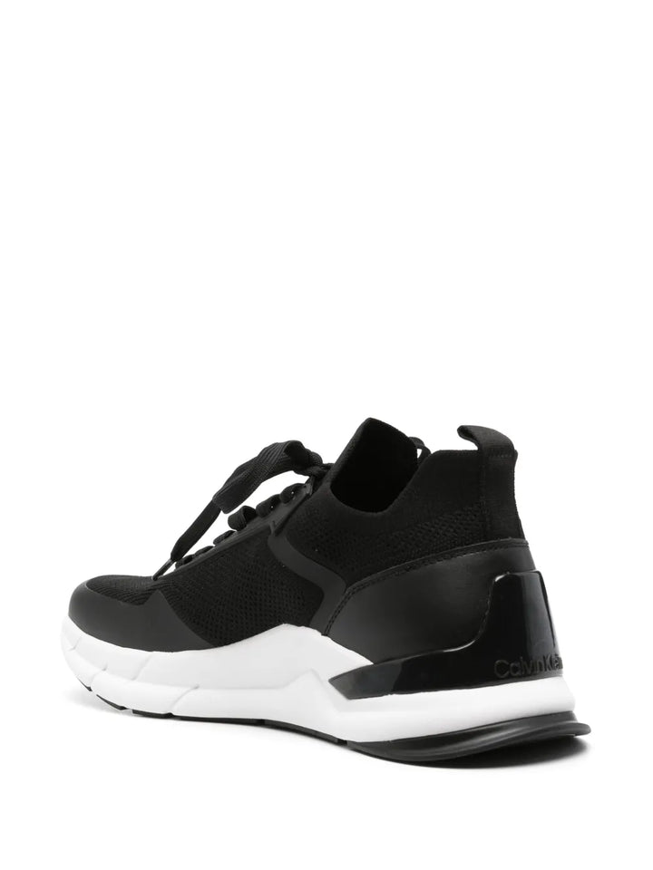 Calvin Klein Logo-Print Mesh Sneakers