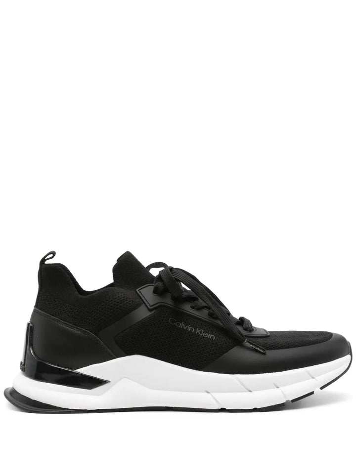 Calvin Klein Logo-Print Mesh Sneakers