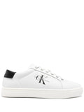 Calvin Klein Jeans Logo-Embossed Leather Sneakers