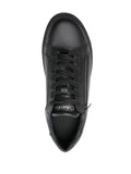 Calvin Klein Logo-Debossed Leather Sneakers