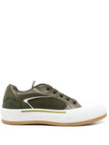 Alexander Mcqueen Deck Plimsoll Leather Sneakers