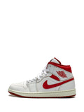 Air Jordan 1 Mid Se Dune Red Sneakers