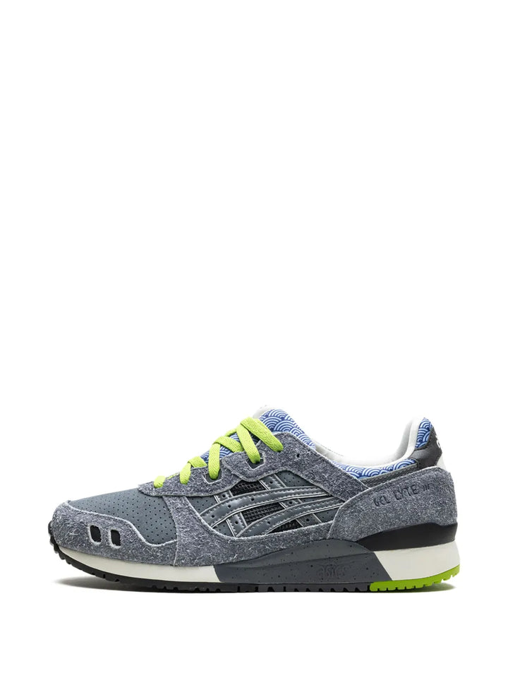 Asics Gel-Lyte  Iii Nice Kicks Castlerock - Castelrock/Navy/Lime Sneakers