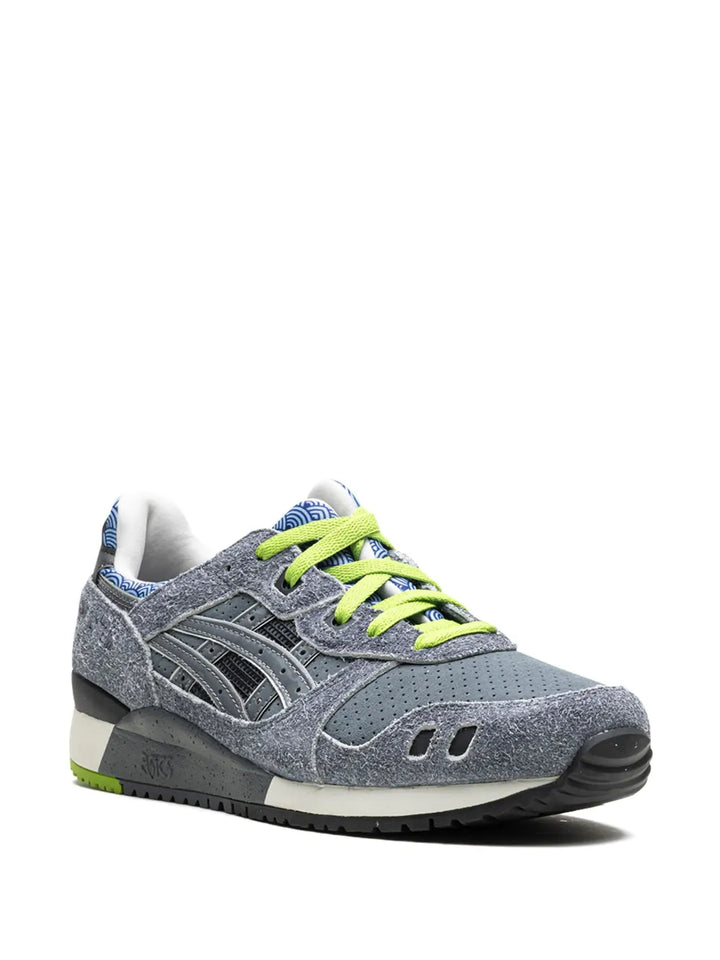 Asics Gel-Lyte  Iii Nice Kicks Castlerock - Castelrock/Navy/Lime Sneakers