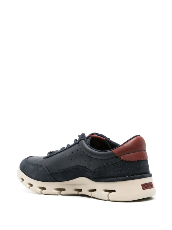 Clarks Nature X One Leather Sneakers