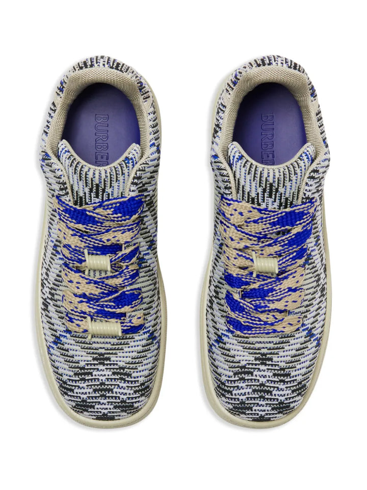 Burberry Box Checked Sneakers