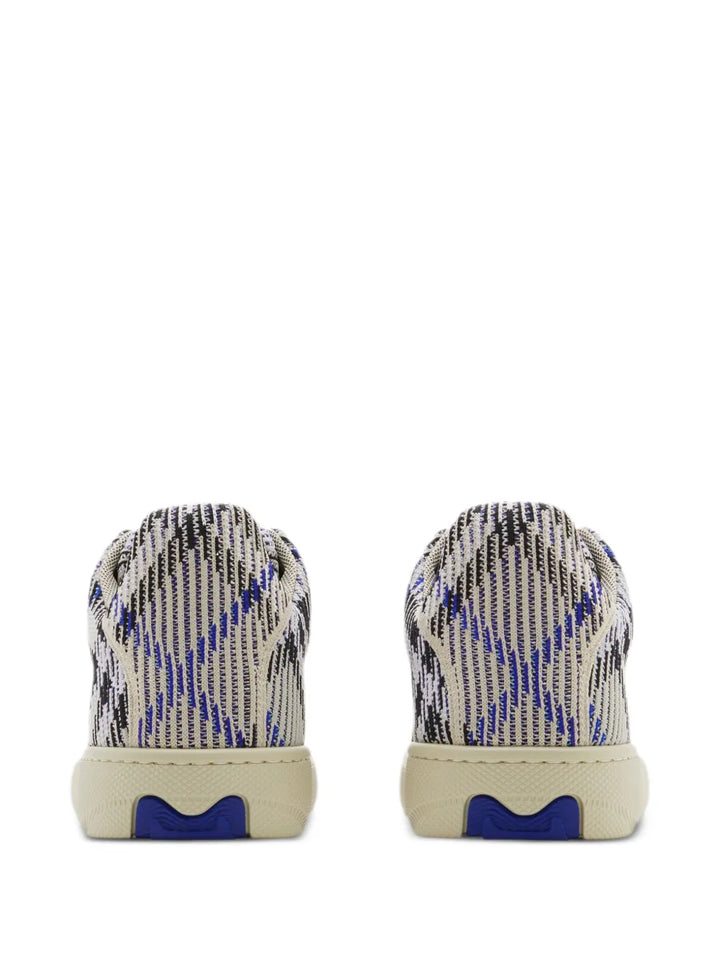 Burberry Box Checked Sneakers