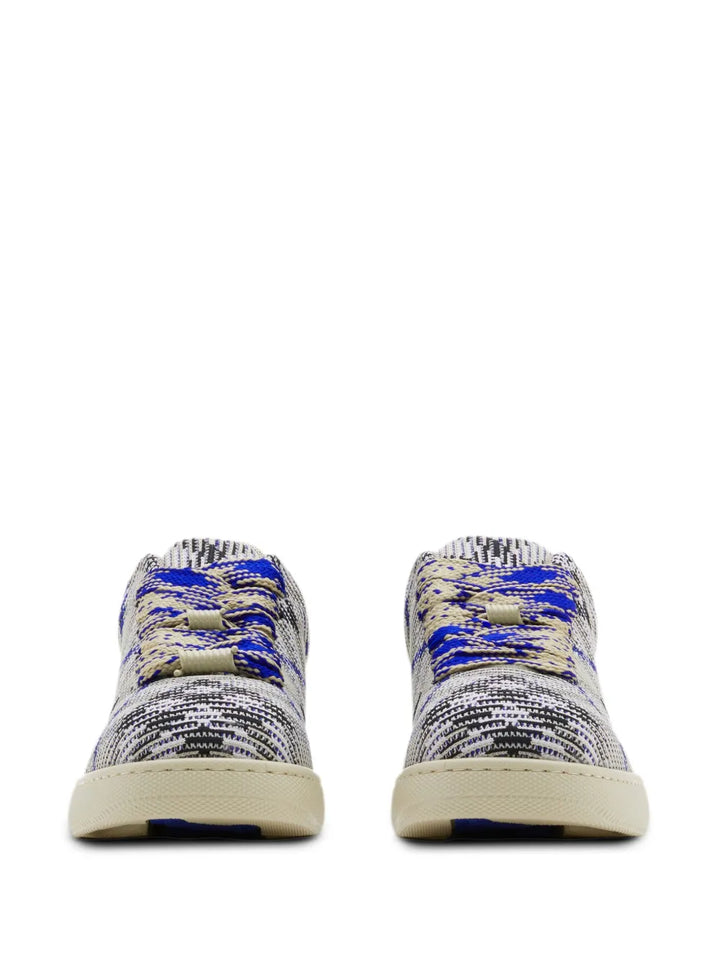 Burberry Box Checked Sneakers