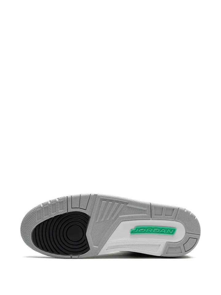 Air Jordan 3 Retro Green Glow Sneakers