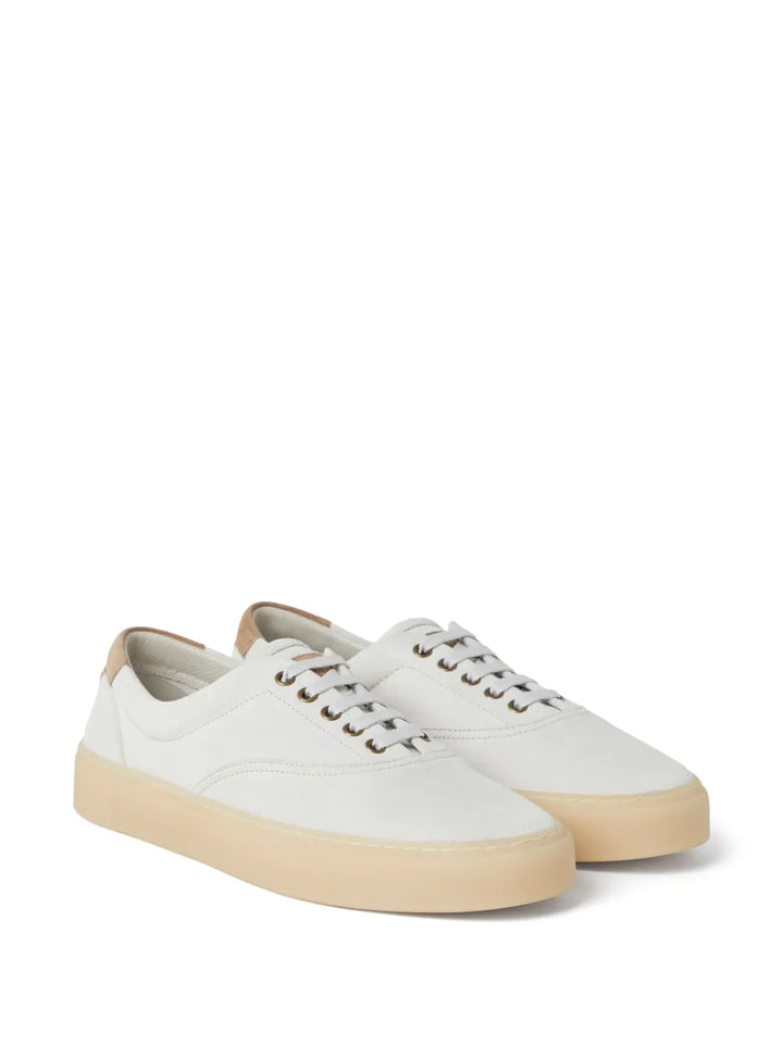 Brunello Cucinelli Low-Top Suede Sneakers