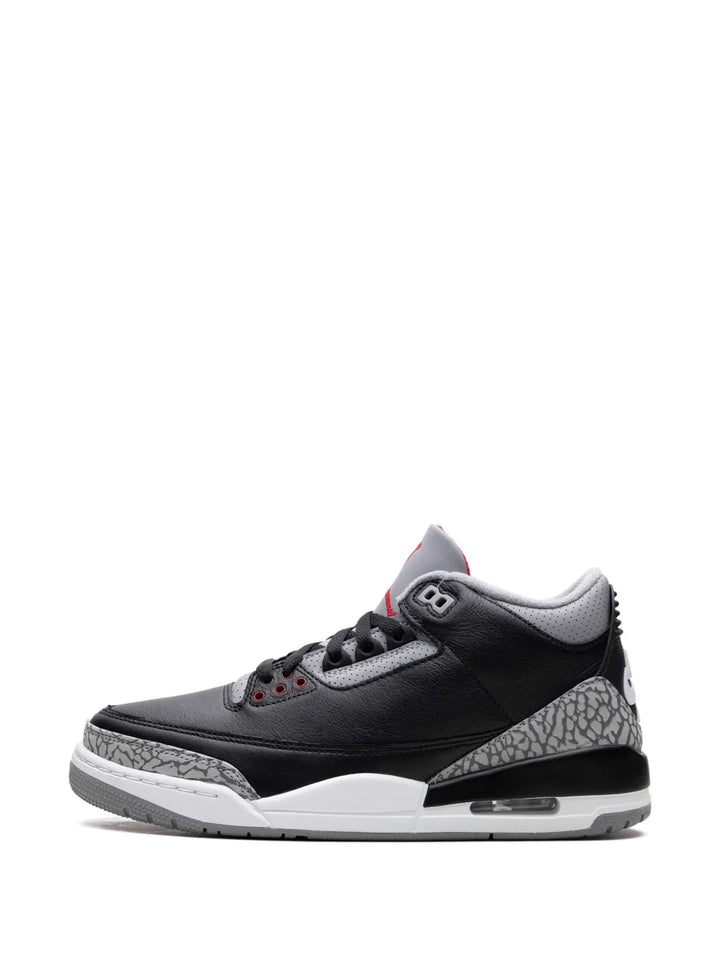 Air Jordan 3 Black Cement Sneakers