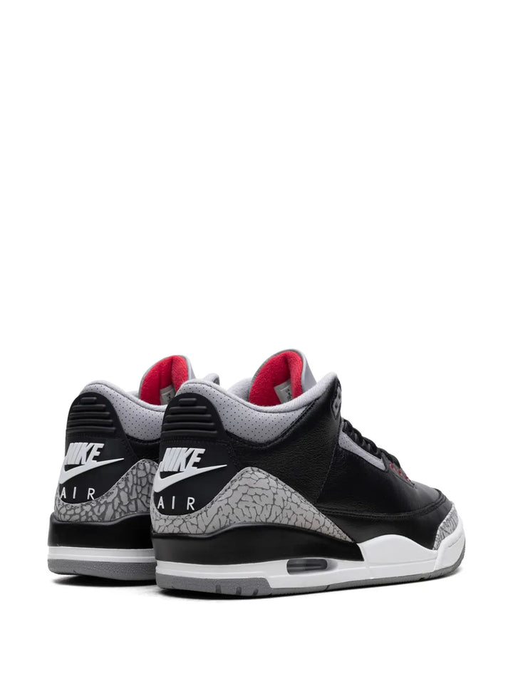 Air Jordan 3 Black Cement Sneakers