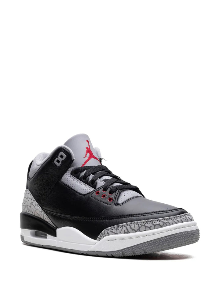 Air Jordan 3 Black Cement Sneakers
