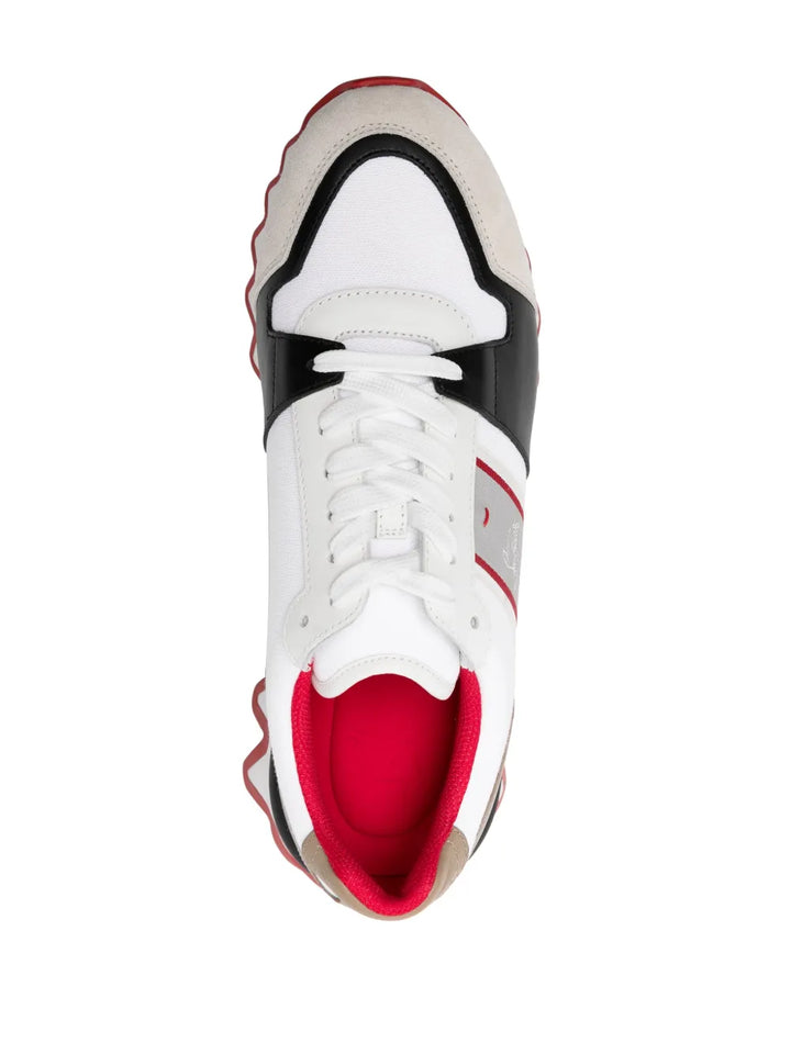 Christian Louboutin Loubishark Lace-Up Sneakers