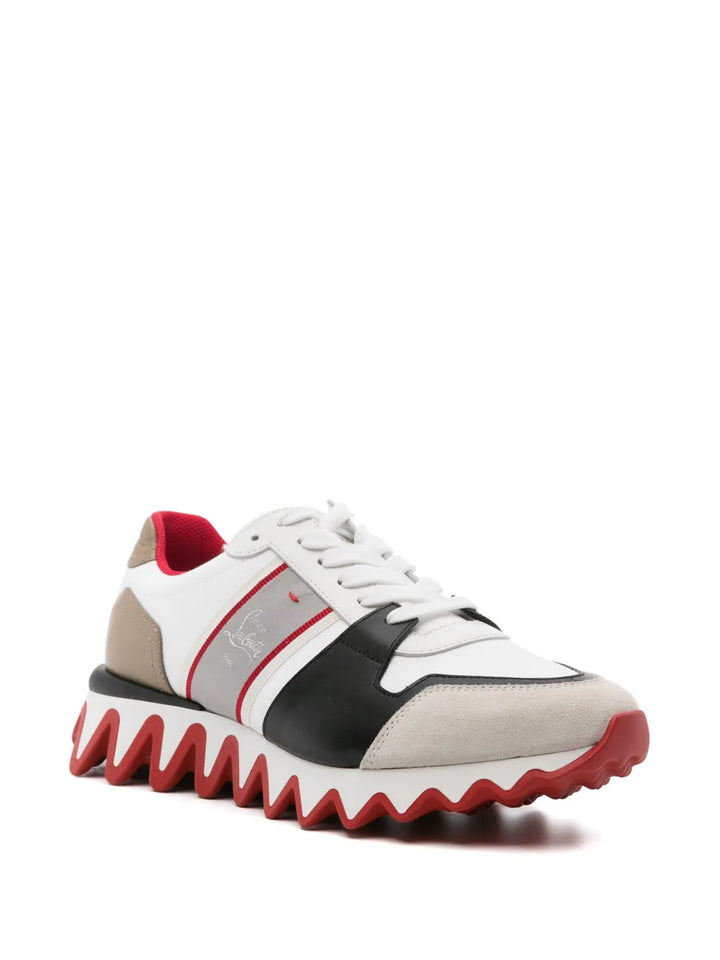 Christian Louboutin Loubishark Lace-Up Sneakers