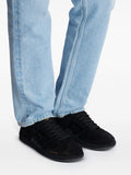 Balmain Swan Suede Sneakers