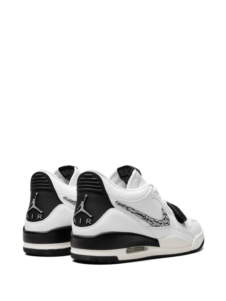 Air Jordan Legacy 312 Low White/Black/Elephant Swoosh Sneakers