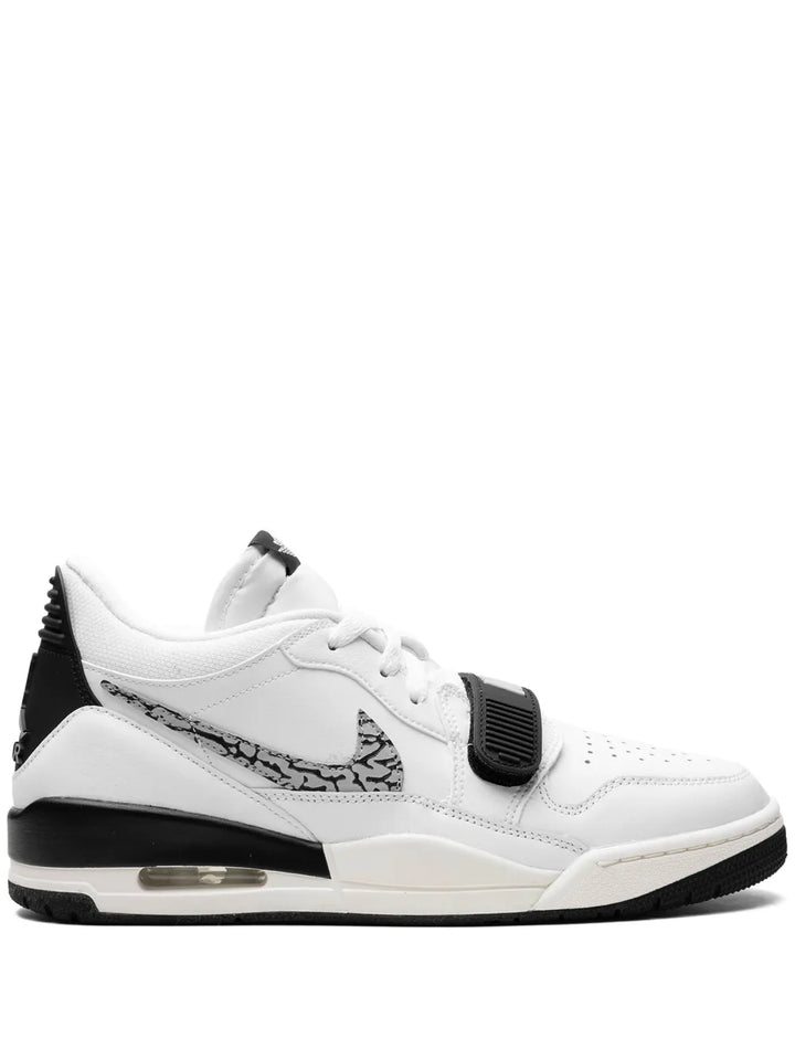 Air Jordan Legacy 312 Low White/Black/Elephant Swoosh Sneakers