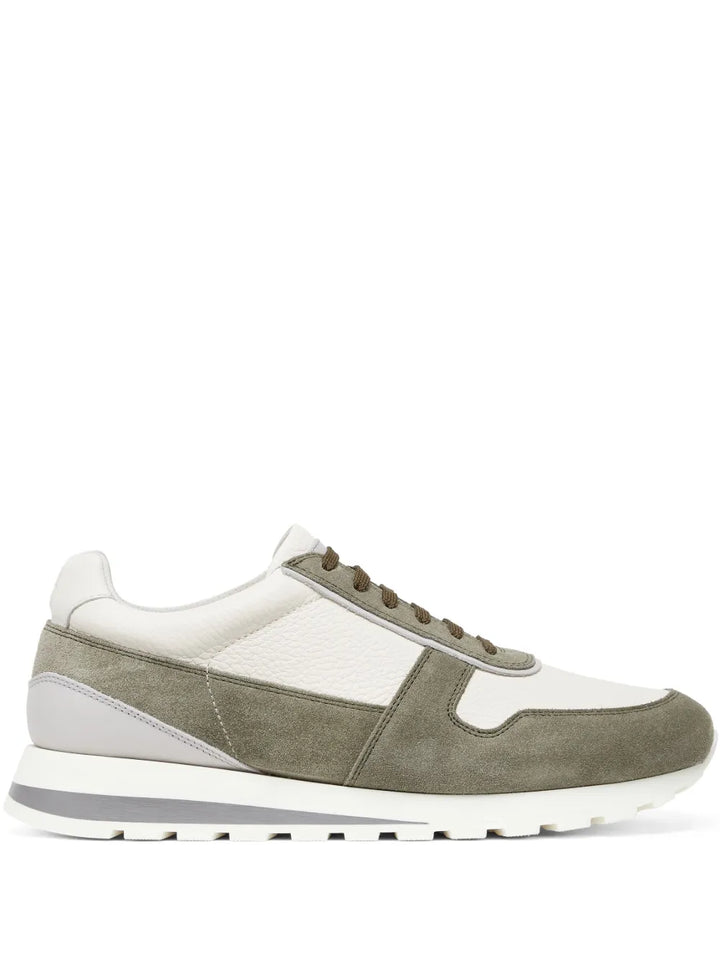 Brunello Cucinelli Colour-Block Panelled Trainers