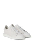 Brunello Cucinelli Logo-Print Leather Sneakers