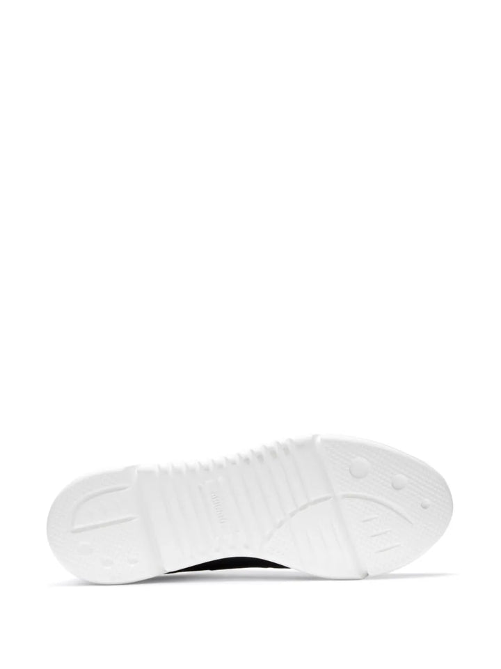 Axel Arigato Logo-Print Panelled Leather Sneakers