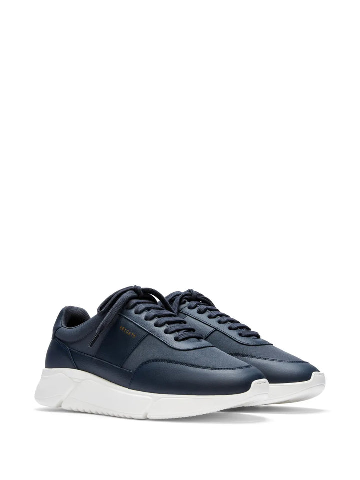 Axel Arigato Logo-Print Panelled Leather Sneakers