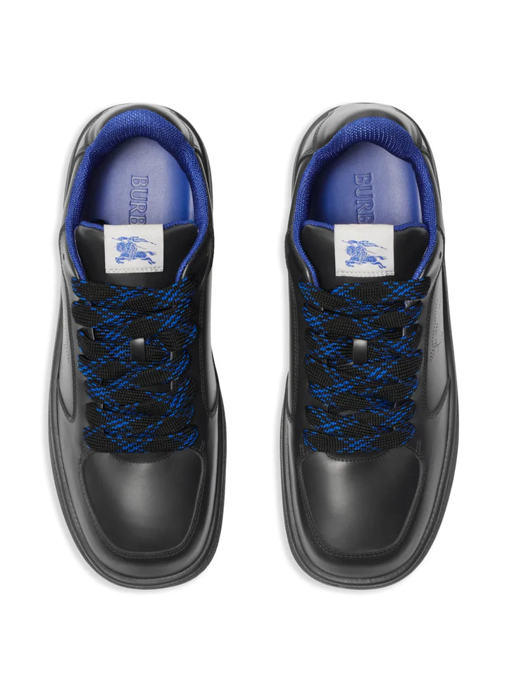 Burberry Stock Leather Sneakers