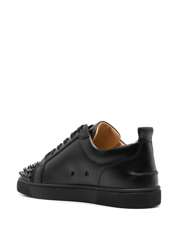 Christian Louboutin Junior Spikes Leather Sneakers
