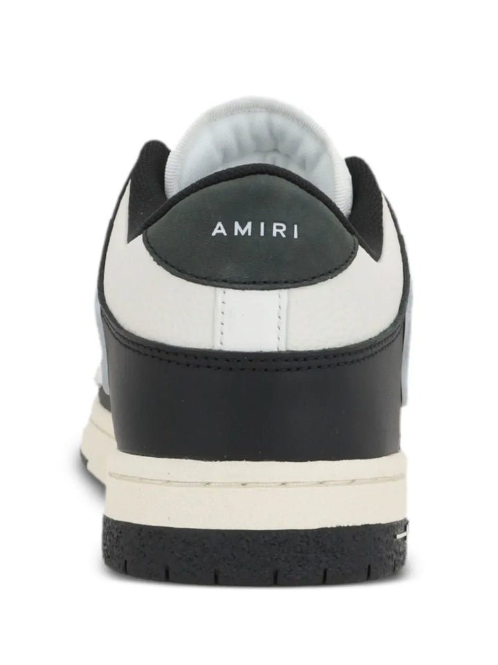 Amiri Skel Panelled Leather Sneakers