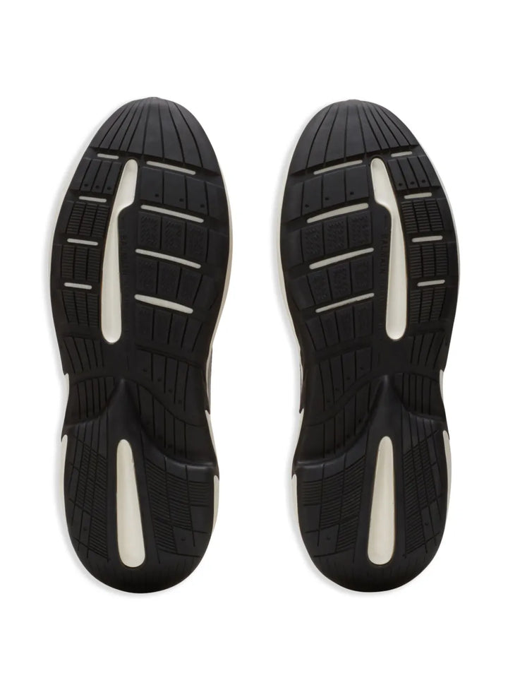 Balmain Run-Row Embossed-Logo Trainers