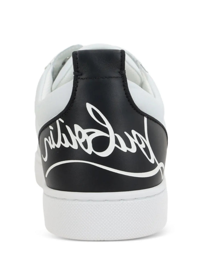 Christian Louboutin Fun Louis Junior Leather Sneakers