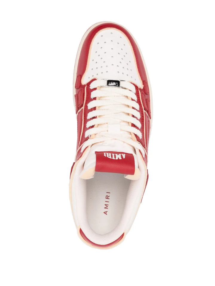 Amiri Collegiate Skel Panelled Sneakers