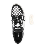Amiri Skel Top Low Check-Pattern Sneakers