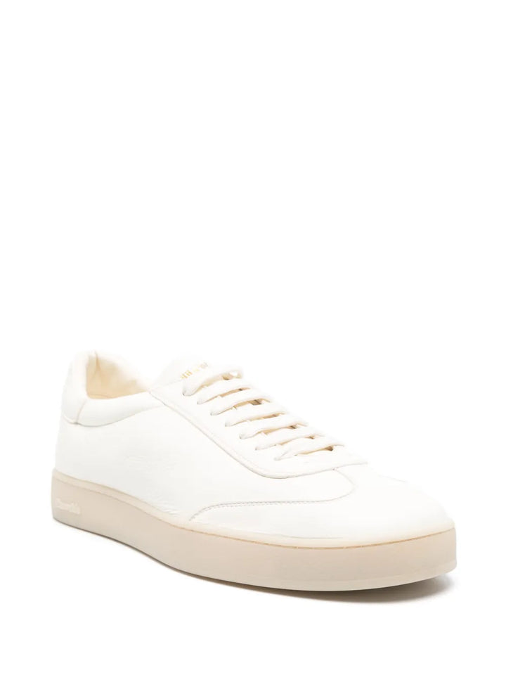 Church'S Lace-Up Leather Sneakers
