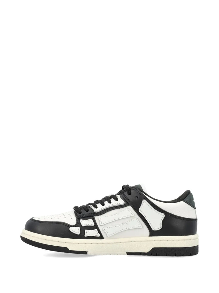 Amiri Skel Colour-Block Leather Sneakers