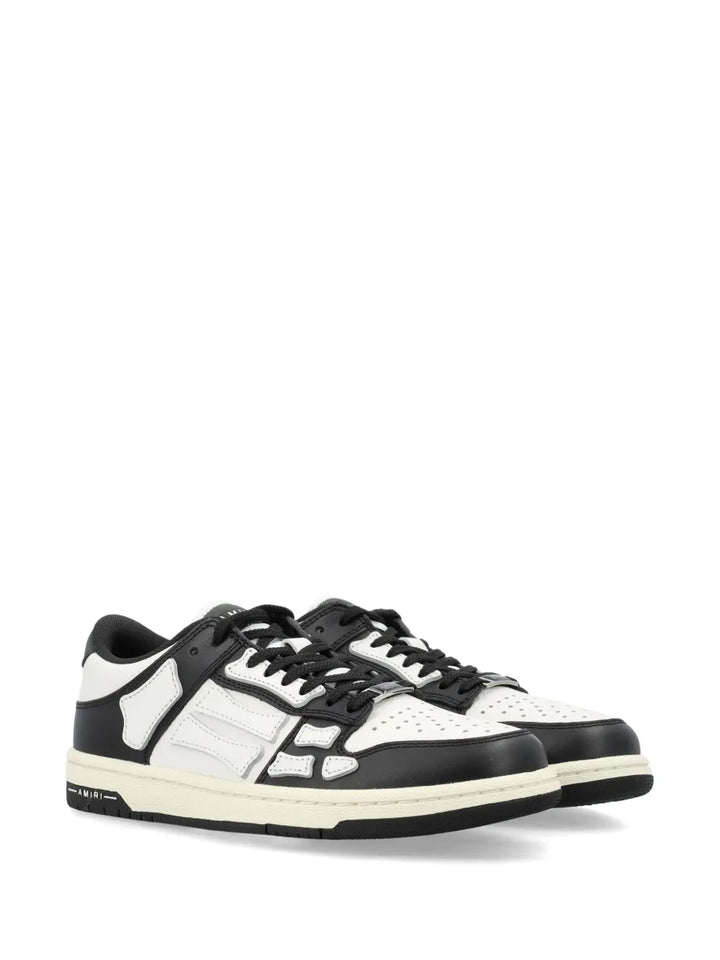 Amiri Skel Colour-Block Leather Sneakers