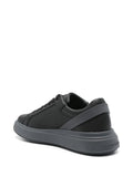 Calvin Klein Logo-Plaque Leather Sneakers