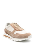 Brunello Cucinelli Panelled Leather Sneakers